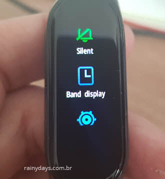 Band Display pulseira Xiaomi