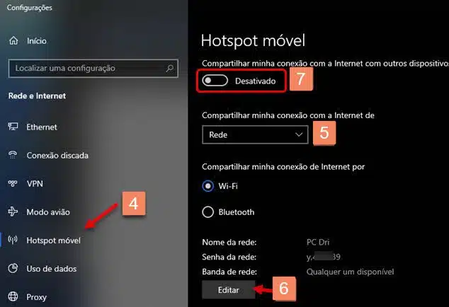 Como criar Wi-Fi hotspot no Windows