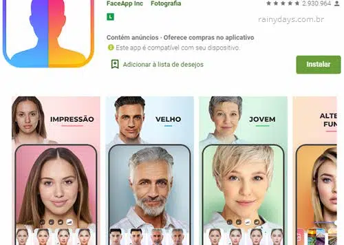 Solicitar remoção de dados do FaceApp, apagar fotos e informações