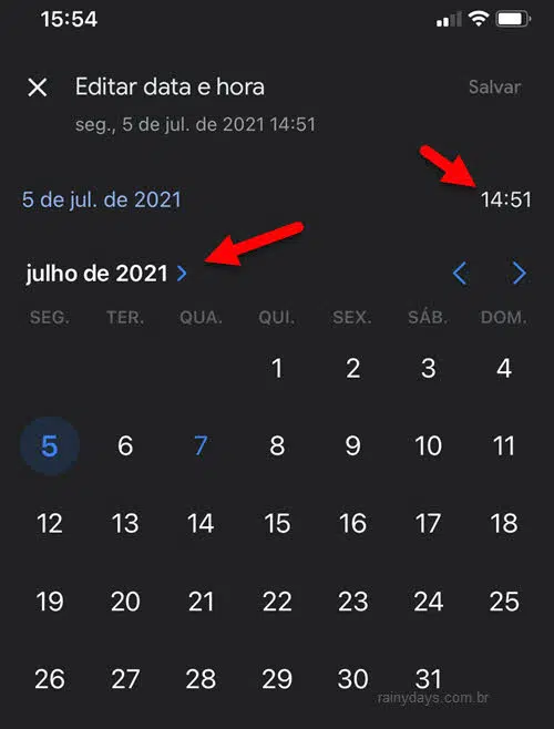 Como mudar data de fotos no Google Fotos app Android iPhone