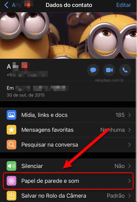 Como personalizar som das notificações do WhatsApp