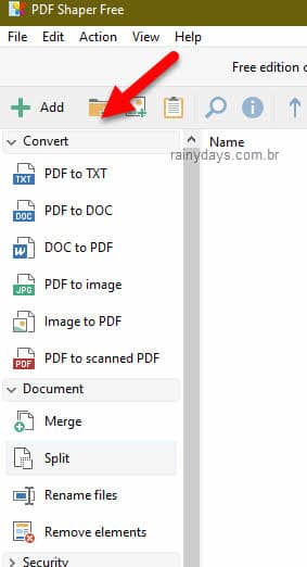 recursos para modificar PDF no PDFShaper, converter, unificar, dividir