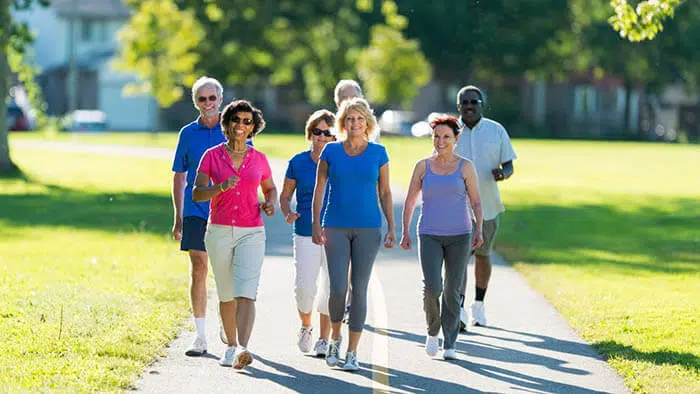 Os benefícios da caminhada para a saúde