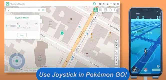 Usar Joystick no Pokémon Go