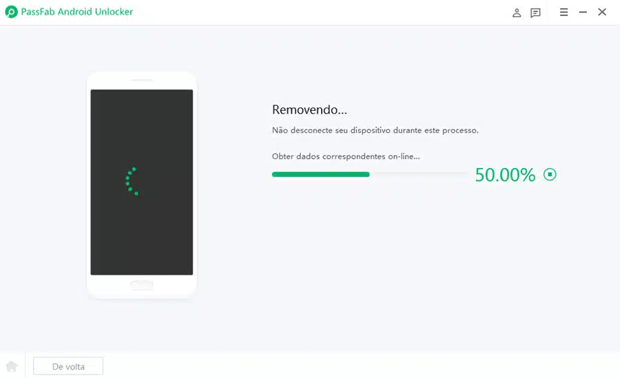 Remover bloqueio do tablet Samsung com o Passfab Android Unlocker