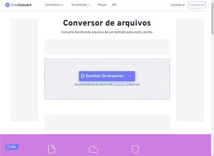 Free Convert - Sites para Converter Arquivos Diversos Grátis Online